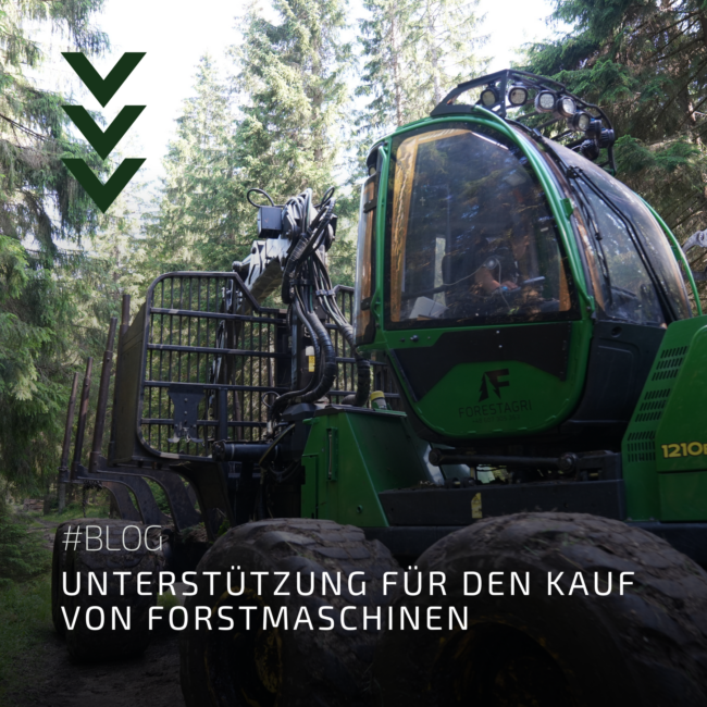 Unterstützung für den Kauf von Forstmaschinen | Forestagri