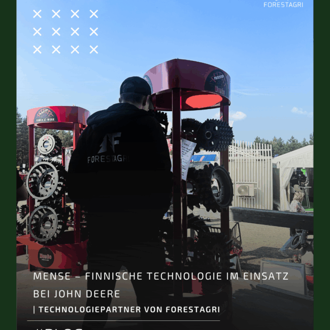 MenSe – Finnische Technologie im Einsatz bei John Deere | Technologiepartner von Forestagri